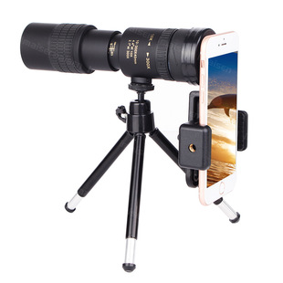 Foreign trade 10-300x 40 retractable zoom monocular telescope HD high power telescope mobile phone camera monocular