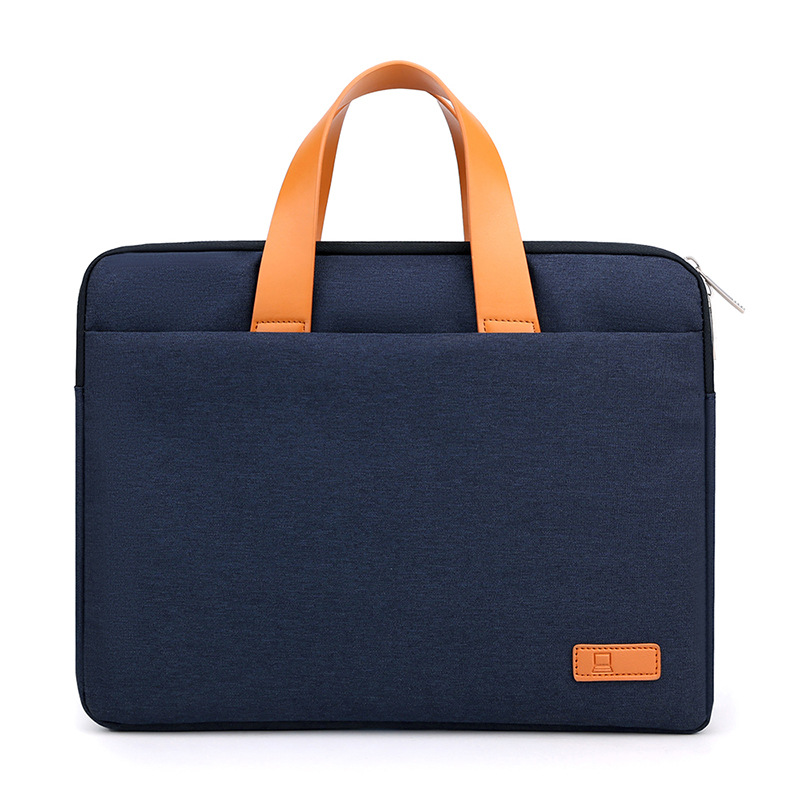 Bolso para portátil de negocios 2024 para hombres y mujeres, bolso de mano y bandolera, funda para computadora de 13/14/15 pulgadas