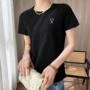 新款短袖圆领套头t恤