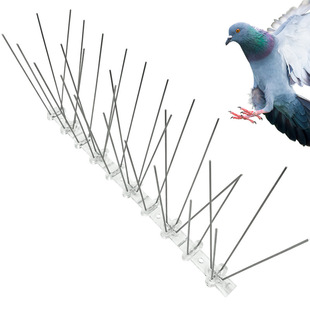Cross-border spot anti-bird Thorn balcony eaves window sill bird-repellent stainless steel anti-bird Thorn nail eaves anti-bird Thorn
