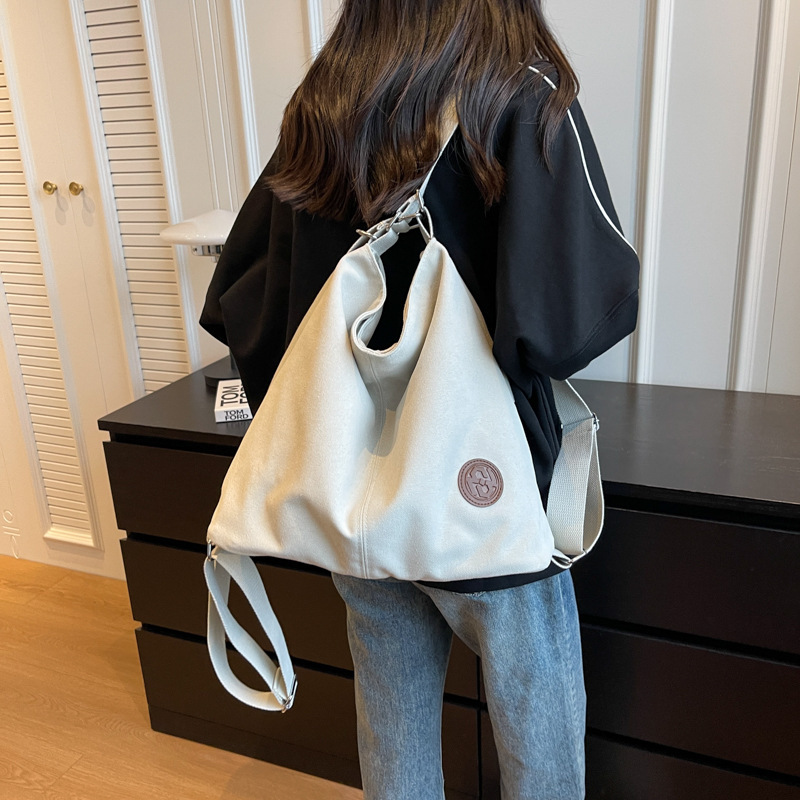 Foreign Trade Wholesale Lightweight Crossbody Bag Women's New Large Capacity Tote Bag Dual-Use Backpack Commuter Shoulder Bag Foreign Trade Wholesale Lightweight Crossbody Bag Women's New Large Capacity Tote Bag Dual-Use Backpack Commuter Shoulder Bag