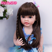 FEELWIND 55CM重生仿真娃娃洋娃娃硅胶全胶搪胶玩具reborn doll