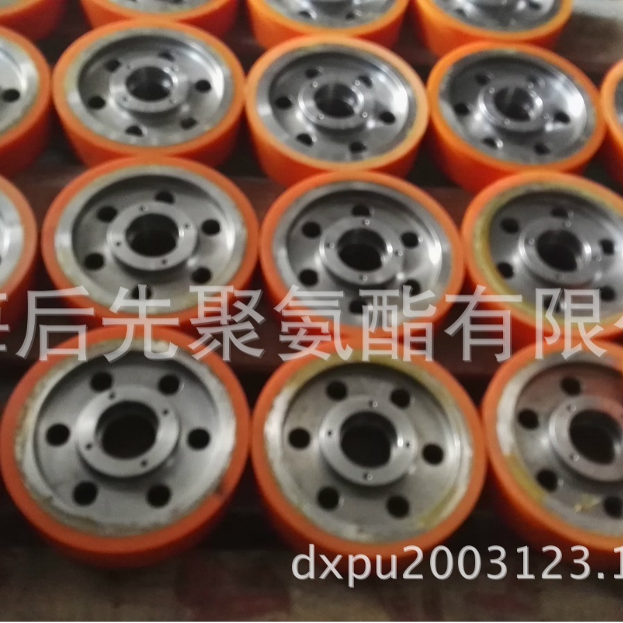 高耐磨包胶轮聚氨酯包胶输送线用主动轮驱动轮