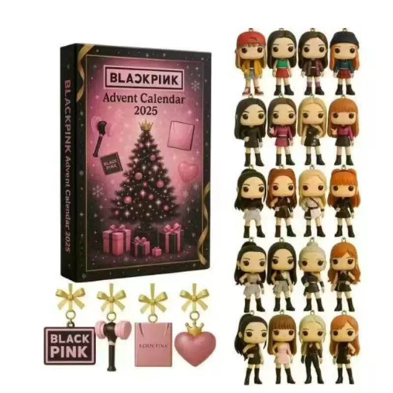Кросс‑бордерский KPOP Blind Box 2025 календарь адвента Рождество Демон-охотник