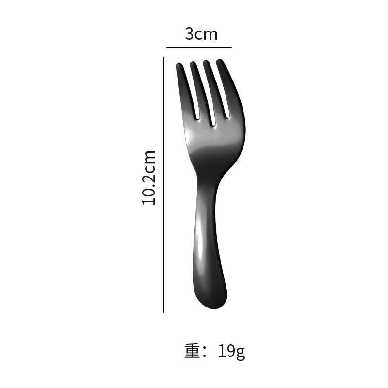 304 포크 블랙