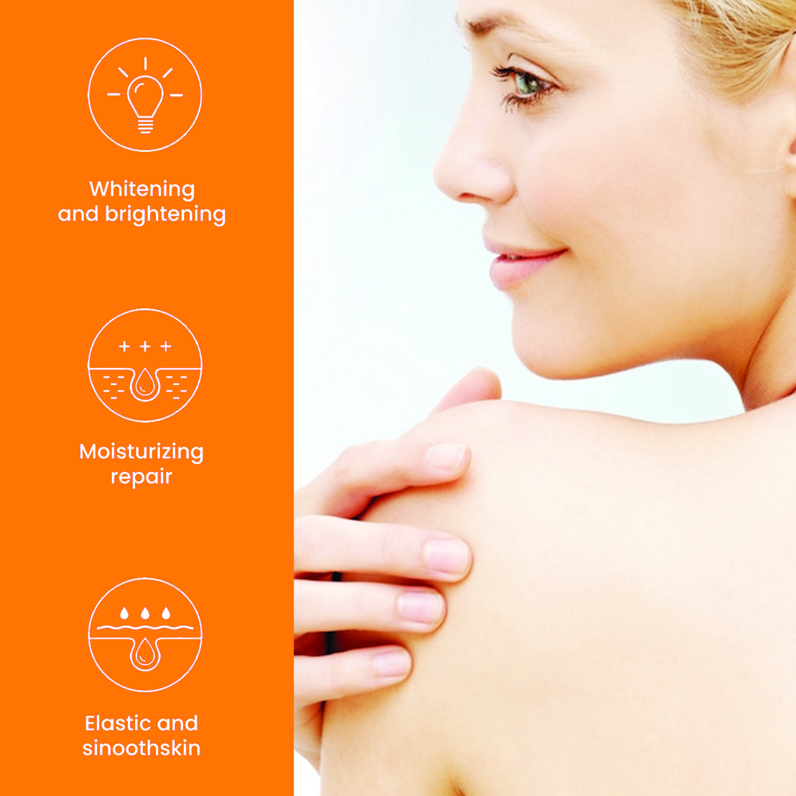 OUHOE Acanthus Whitening Achsel Ellenbogen Kniegelenk schwarz aufhellende Haut Schönheit Essenz_voghion.com