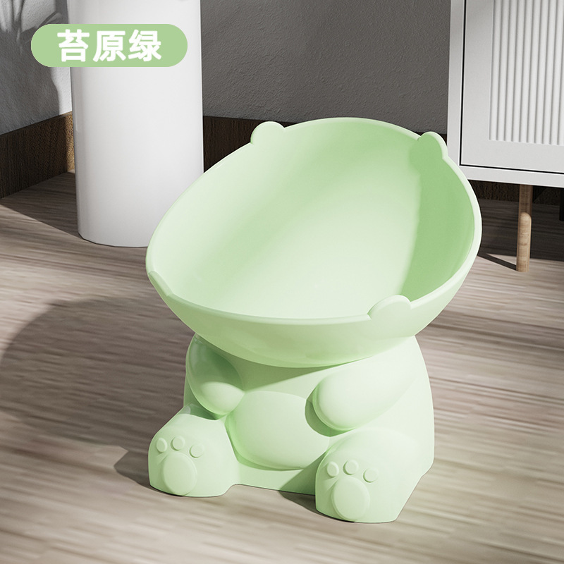 공룡 그릇--녹색