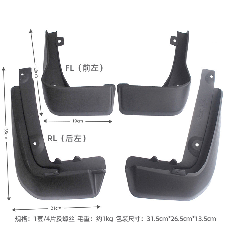 Suitable for 2014-2018 Honda HRV Binzhi Honda HR-V Vezel foreign trade cross-border fender accessories
