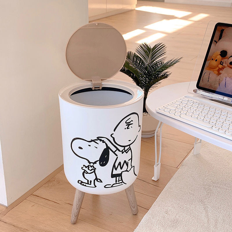 Japanese cute garbage can for home use