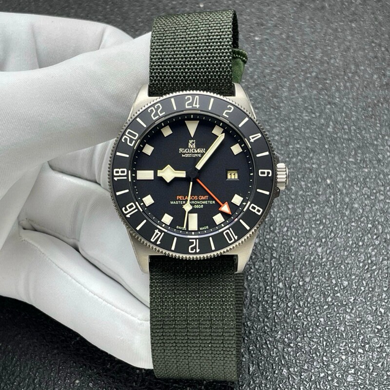 帝舵 Submariner Gmt Series M2542G Integrated Canvas Nylon Watch Wholesale Mechanical Watch