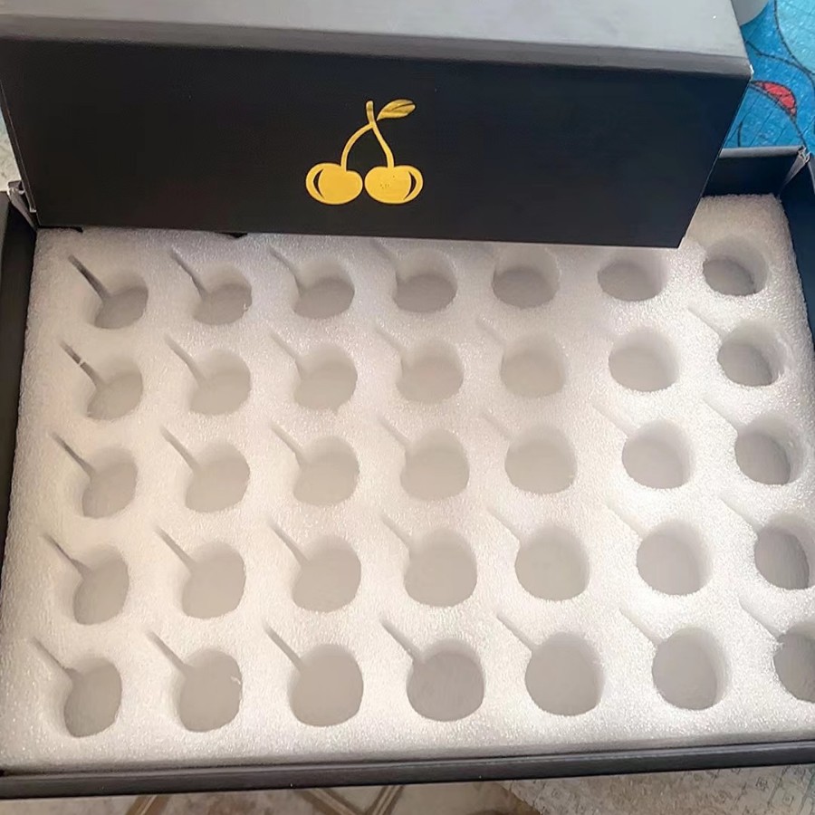 厂供车厘子缓冲海绵包装/车厘子缓冲海绵内托/车厘子缓冲海绵内衬