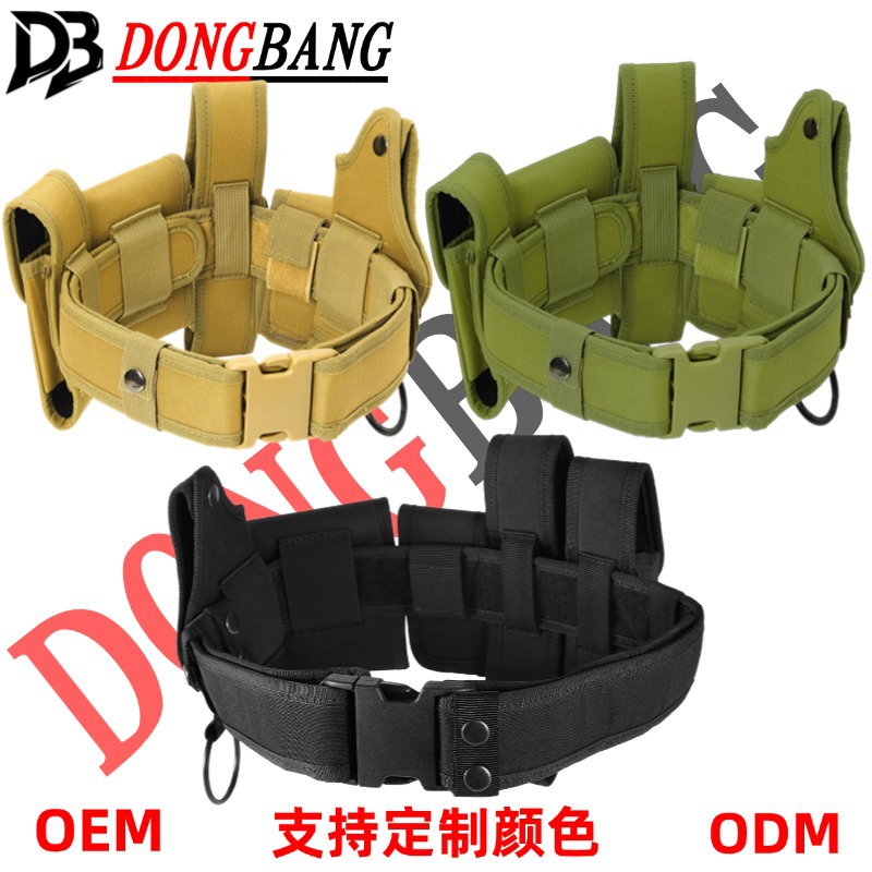 Cinturón Táctico Multifuncional Transfronterizo al por Mayor, Conjunto de Seis Piezas para Ejercicio al Aire Libre, Cinturón de Seguridad Seis en Uno