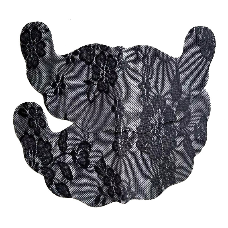 En stock encaje de comercio exterior europeo y americano invisible más tamaño levantamiento pecho pegatinas anti-flacidez del cuerpo que forma el pecho levantamiento pecho pegatinas pecho