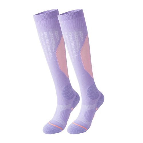 Sport's House Women's High Compression Socks Professional Aerobics Strong Pressure Warm Sports Socks