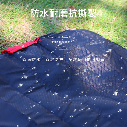 Picnic mat ultra-thin pocket waterproof pad beach mat sandproof ultra-light foldable portable ground mat carpet blanket for beach