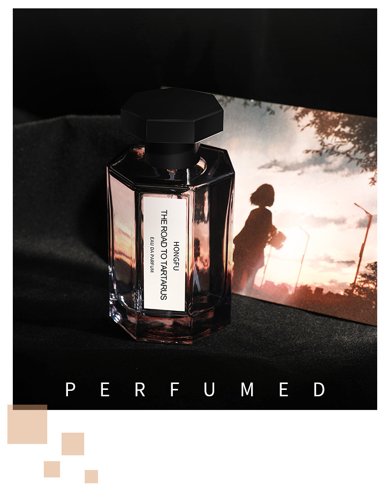 Cyber Red Road to Hell Parfüm für Männer und Frauen. Anhaltender leichter Duft, neutraler und Minderheitenholzgeschmack, 100 ml_voghion.com
