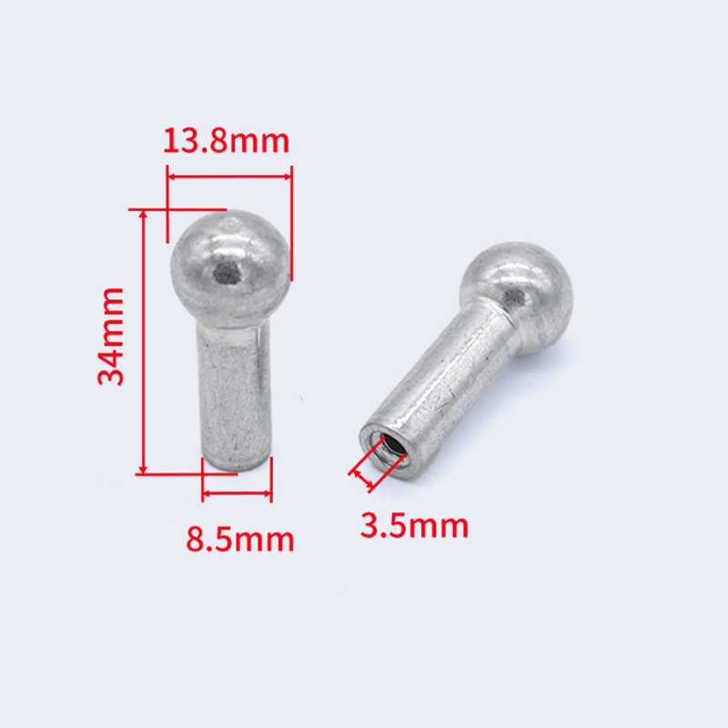 Φ14 볼 헤드 터미널 - 5MM 강철 와이어 로프 장착