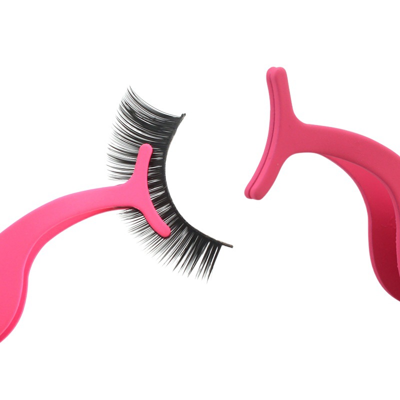 Suministro directo de fábrica rizador de pestañas ayuda de pestañas falsas pinzas de pestañas anti-sacudida de mano arco clip cosmético