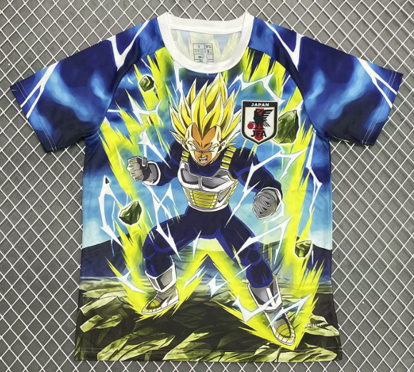 25-26 Nueva camiseta de anime de camiseta japonesa One Piece Samurai Sakura Dragon Ball Uniforme de fútbol transfronterizo de edición especial