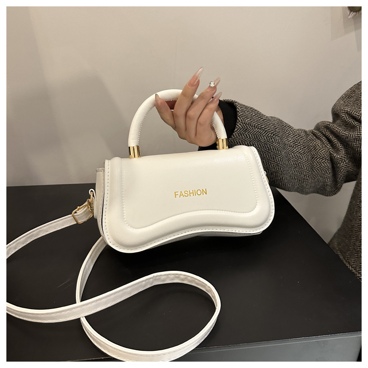 Alta textura moda simple color sólido bolsa de costura bolso de las mujeres 2023 invierno nueva pu estilo coreano crossbody bolso