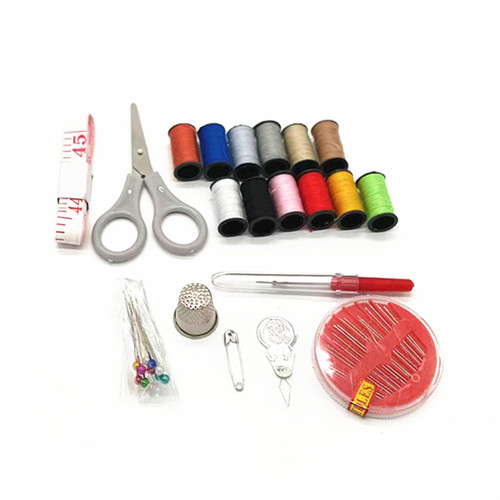 Manufacturer wholesale household sewing box set DIY sewing tools Amazon portable sewing kit for outings