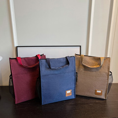 工廠批發小學生防水補課包便攜分類文件袋牛津布大容量手提補習袋