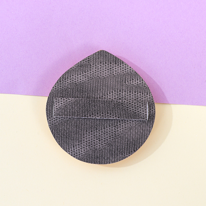 Fábrica personalizada de alta gama de cuero algodón de azúcar soplo de polvo para fijar el maquillaje sin polvo q bala 100 puntos de maquillaje esponja cojín de aire al por mayor