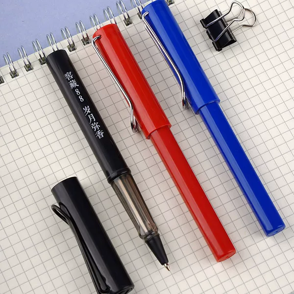 Metal Pen Clip Signature Pen High-End Office Business Advertising Pen Logo Commemorative Stationery Gift Wholesale