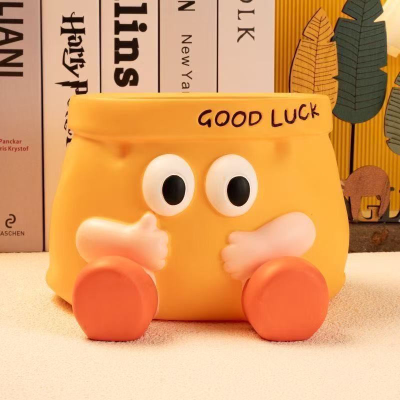 High-Appearance Remote Control and Key Storage Organizer for Desktop, Entryway, Coffee Table, Office, Makeup Vanity, and Cream-Colored Pen Holder