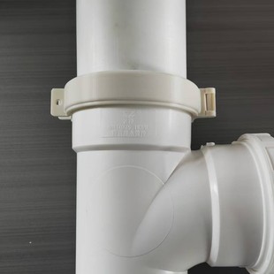 Nakazawa Clamp-Type Right-Angle Trapezoidal Groove Flexible Connection Polypropylene Hollow Inner Spiral Single-Blade Silencer Pipe