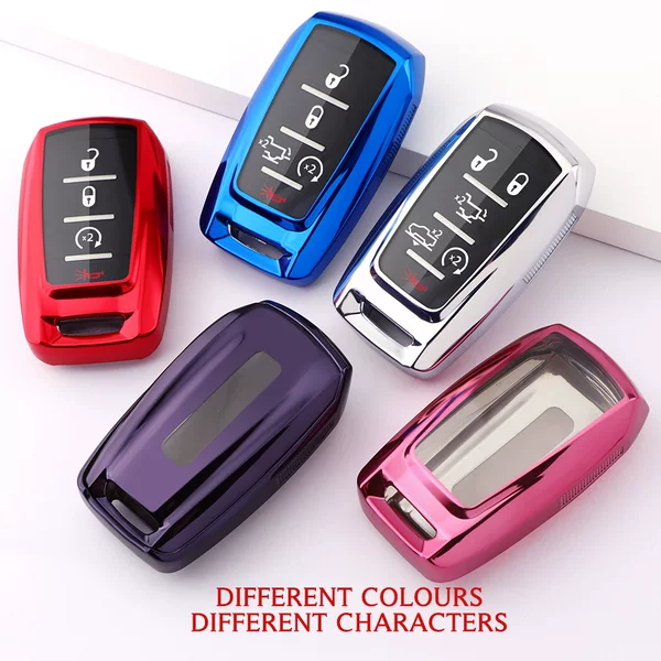 Kaktus Car Key Bag Is Suitable for Jeep Dodge Car Key Cover Ram1500 Key Protective Case