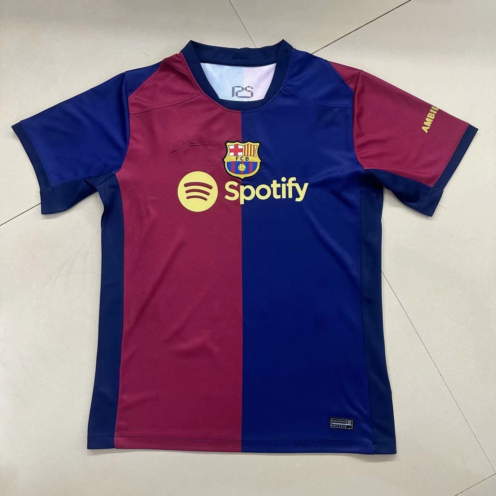 thumbnail for 2425 new season club football uniform adult men&#039;s and women&#039;s single top Liverpool Barcelona Japanese jersey one piece