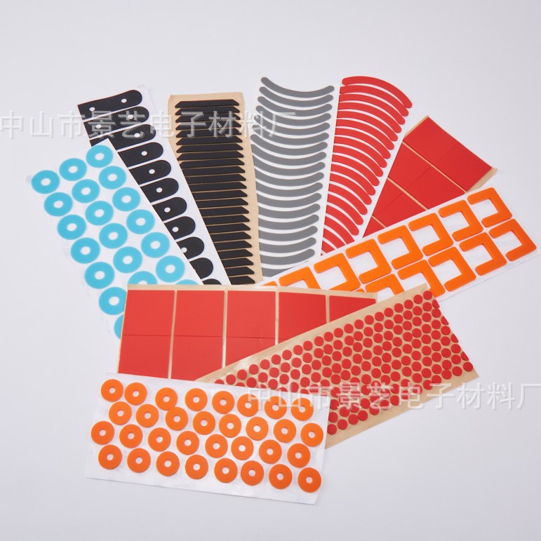 硅胶防滑垫片硅胶防震垫片硅胶密封耐磨自粘垫片硅胶垫片