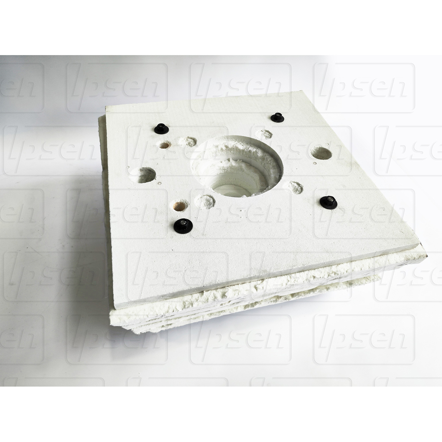 易普森工业炉 IPSEN 17#炉专用 风机底部保温层含SIC 底板 风机块