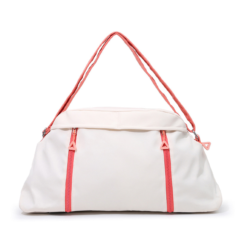 Bolso de yoga de fitness deportivo de moda, multifuncional de gran capacidad, separación en seco y húmedo, mochila de viaje al aire libre de corta distancia, mujer