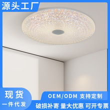 轻奢创意吸顶灯卧室主灯高级感现代简约卧室灯家用房间灯中山灯具