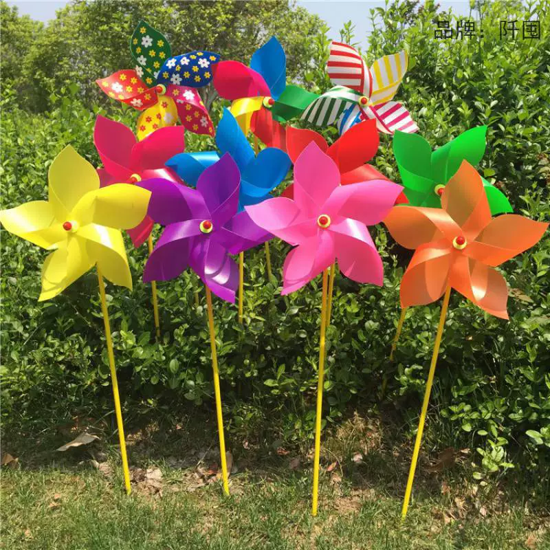 Matte travel windmill toy, diameter 28mm, increased thickness