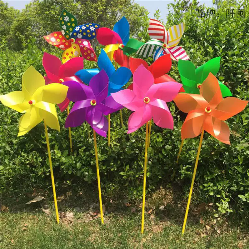 Matte travel windmill toy, diameter 28mm, increased thickness
