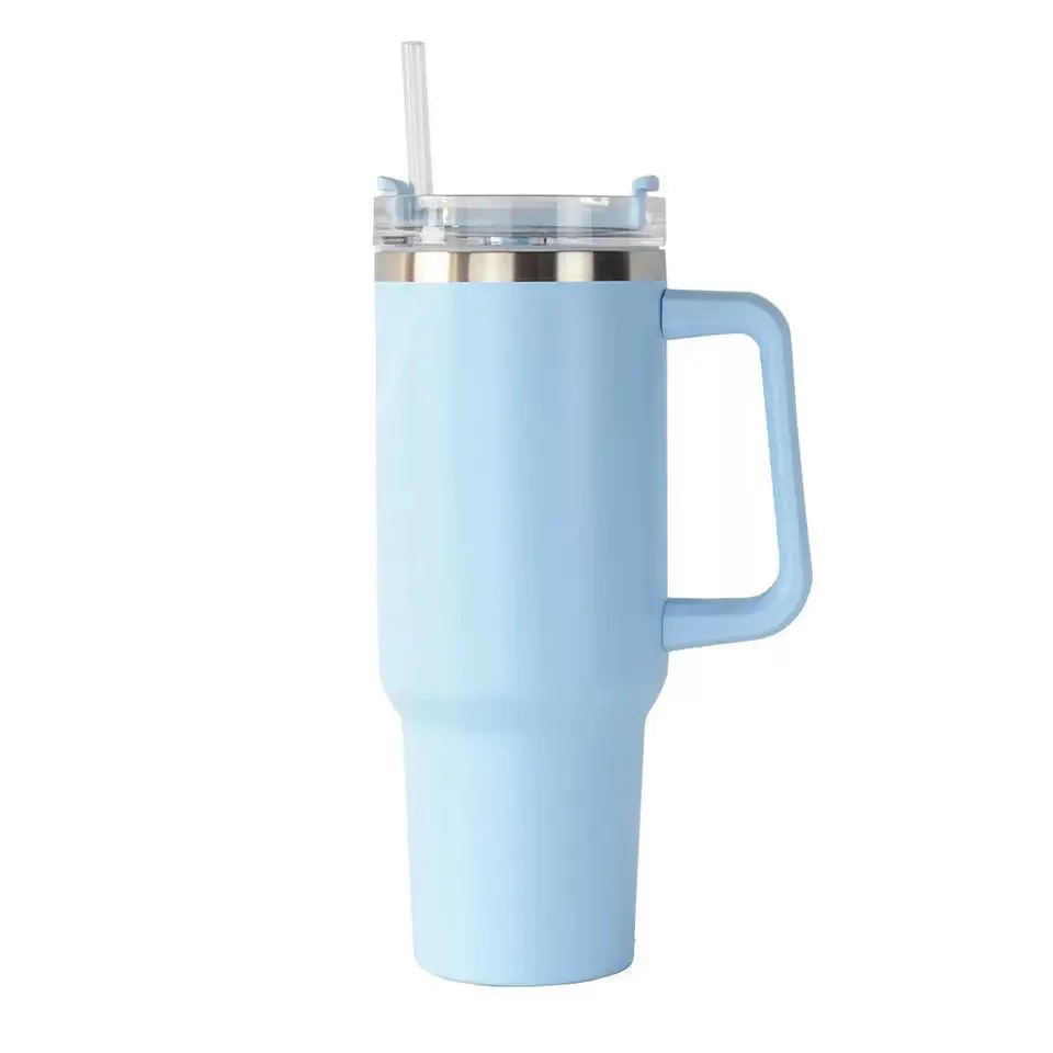 Стекло нержавеющая сталь, ручная ручка, на заказ, 40 унций, 40 oz