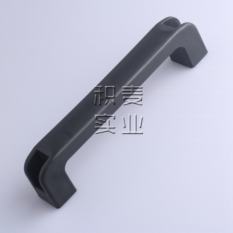 LS002工業櫃門拉手 中置櫃把手 塑料方形拉手 機床櫃門明裝把手