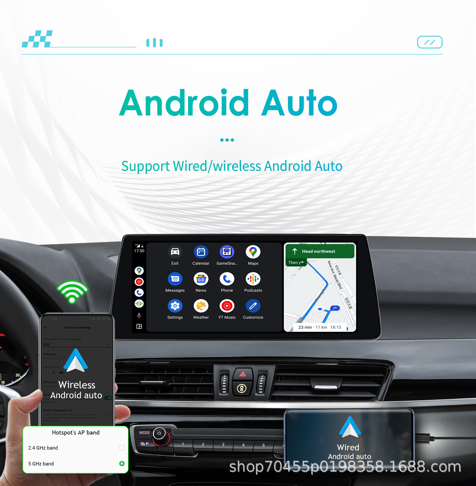 Suitable for Bmw X1 16-17 F48 Nbt Car Central Control Large Screen Navigator Carplay