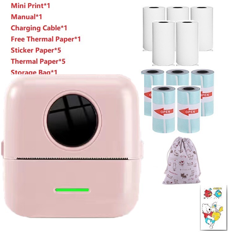 Mini Impresora Térmica de Bolsillo, Impresión Térmica, Interfaz USB image 20
