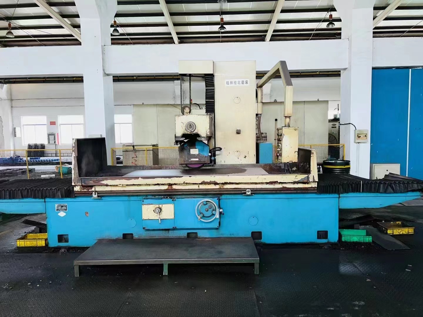 处理二手桂北M7180x20A-GM卧轴矩台平面磨二手2米平面磨