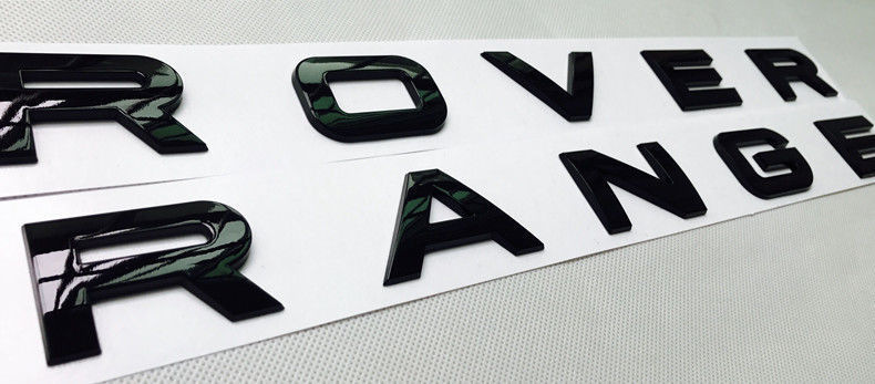Suitable for Land Rover English Car Logo Range Rover Discovery Range Rover Evoque Hood Logo Letter Labeling