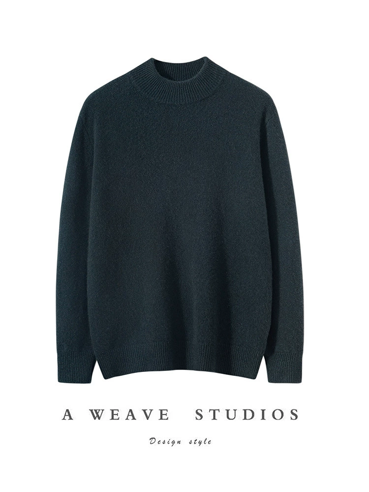 П Demi-season кашемировый модный свитер для отдыха, oversize