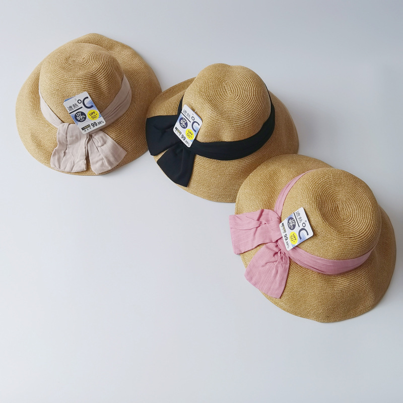 Simple Bow Children's Fisherman Hats display picture 4
