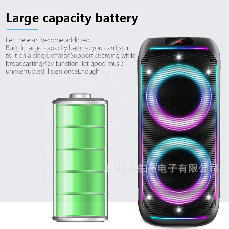 工場は国境を越えたbluetoothスピーカーのダブルスピーカーをカスタマイズして、屋外で家庭用ハイパワーのサブウーファ広場で音響を踊る|undefined