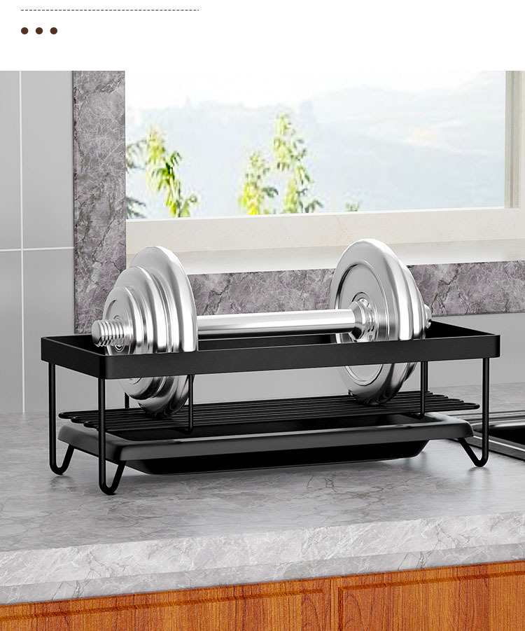 Kitchen Drain Rack Sink Dish Cleaning Essence Sponge Rack Dish Rack Dish-washing Sink Storage Rack Dishes_voghion.com