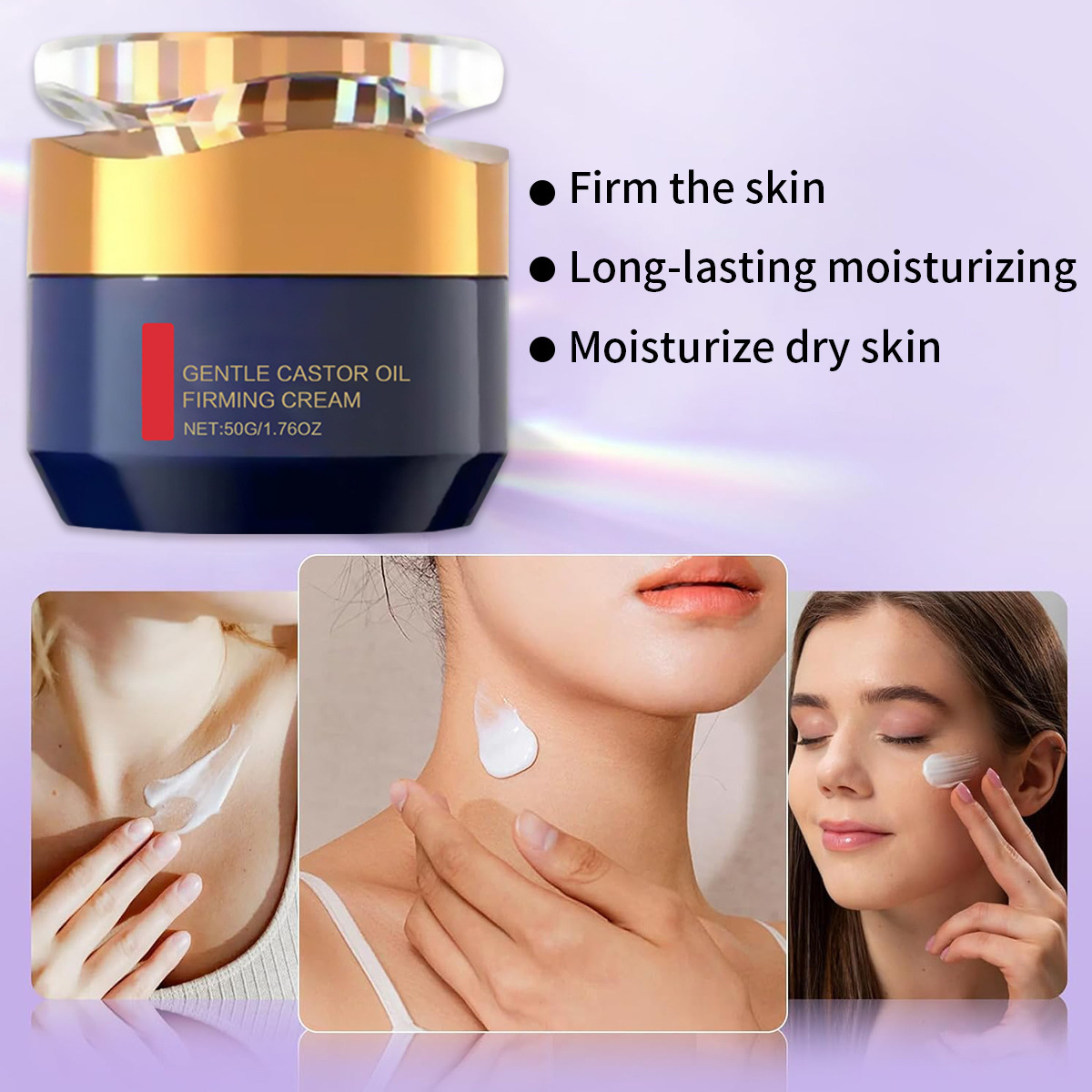 Popular Cross-Border Peptide Facial Cream, Hydrating and Moisturizing Collagen Cream, Nourishes the Face
