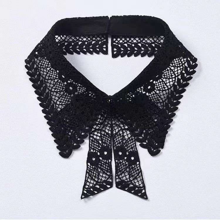 2025 New Multifunctional Butterfly Bow Tie Fake Collar Cut Out Lace Decorative Shirt Separate Collar Versatile Finished Product 2025 New Multifunctional Butterfly Bow Tie Fake Collar Cut Out Lace Decorative Shirt Separate Collar Versatile Finished Product